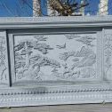 襄阳 芝麻白大型照壁，屏风，影壁