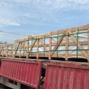 襄阳 芝麻白花岗岩地铺石出口专车-泰国游