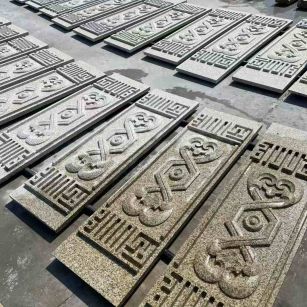 襄阳 黄金麻花岗岩外墙雕刻板