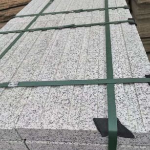 襄阳 白麻花岗岩直行盲道石，盲条，地铺石