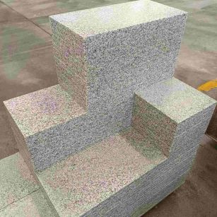 襄阳 白麻花岗岩荔枝面地铺石