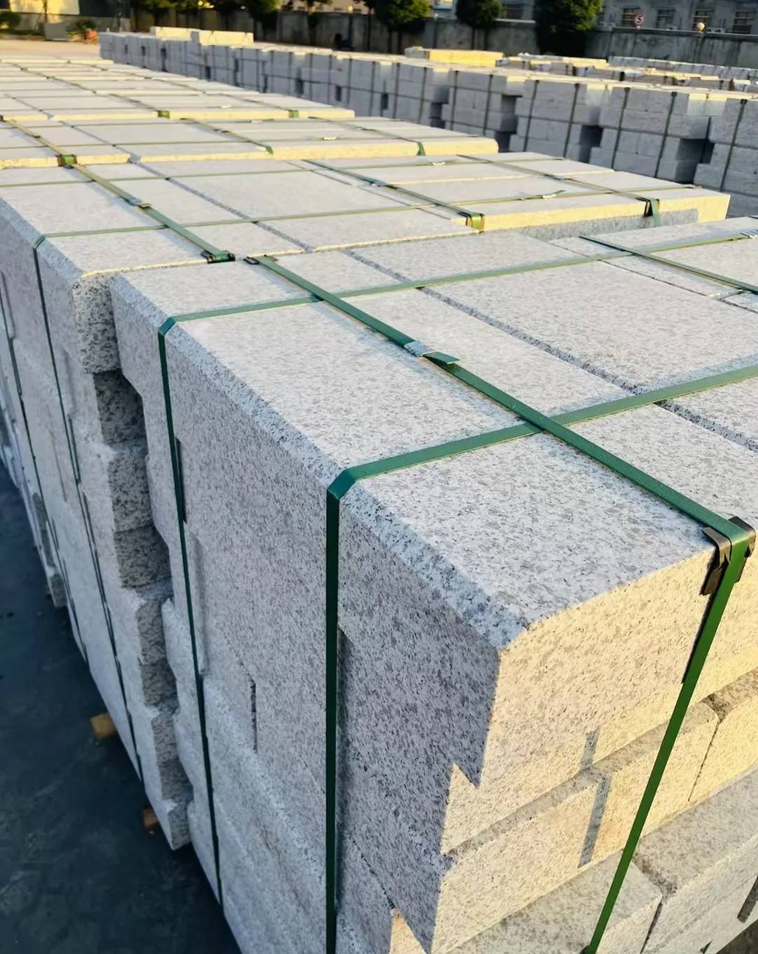 襄阳 白麻花岗岩路沿石，马路牙子，路缘石，平石，立缘石等