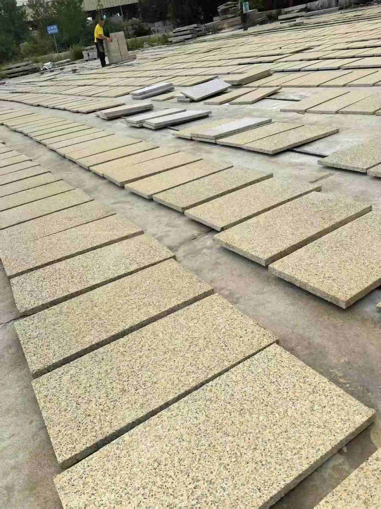 襄阳 黄金麻荔枝地铺石面排板