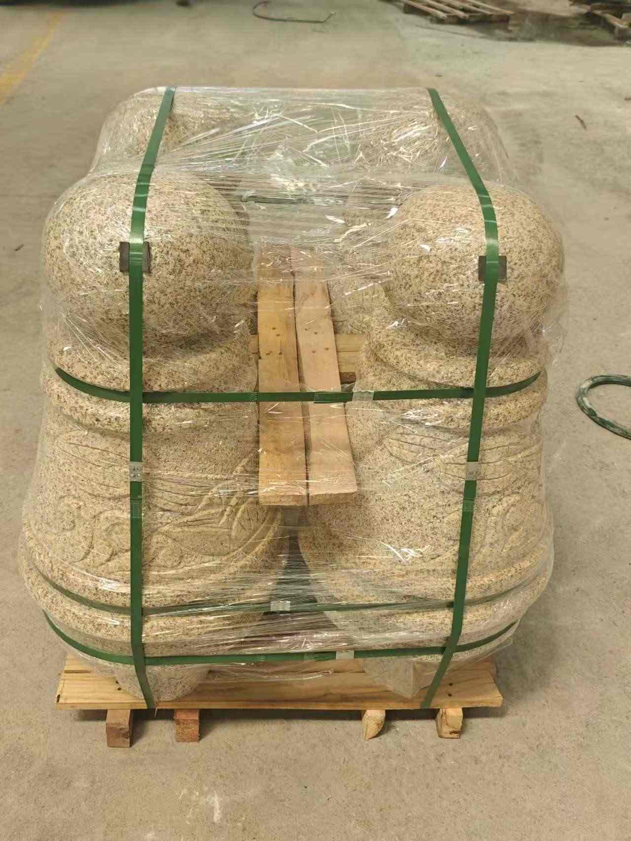 襄阳 黄金麻异形定制雕花——棒棒糖挡车柱