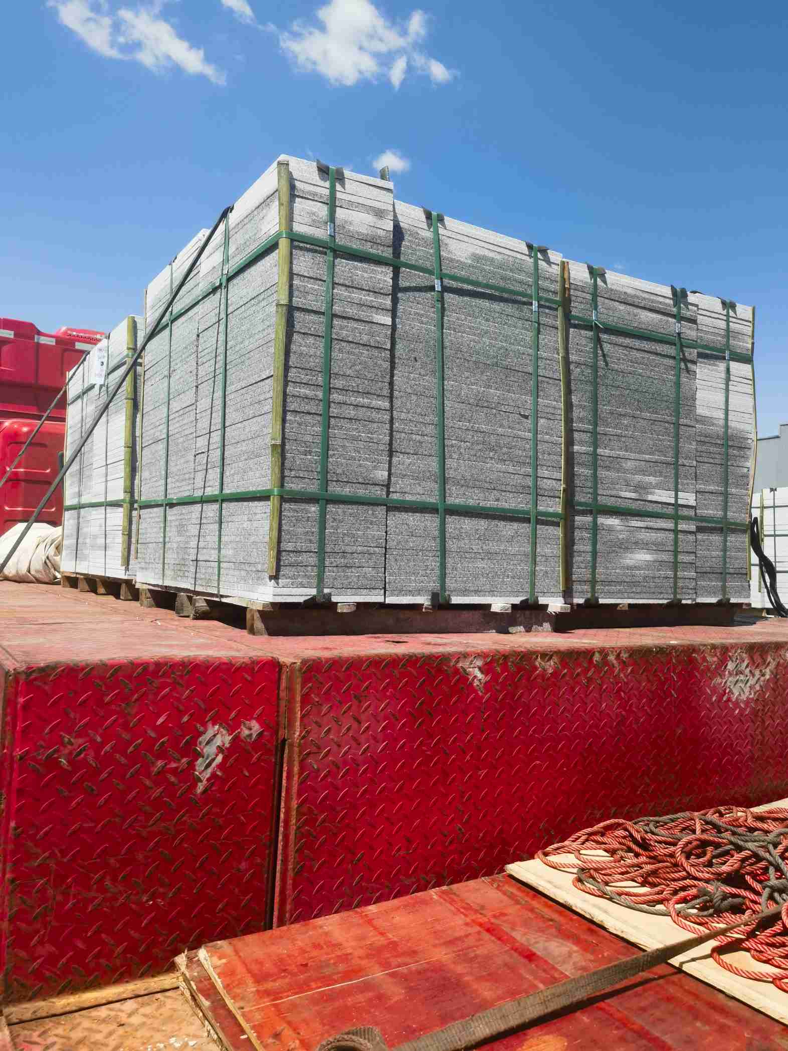 襄阳 芝麻白火烧规格板地铺石300*600/600*600