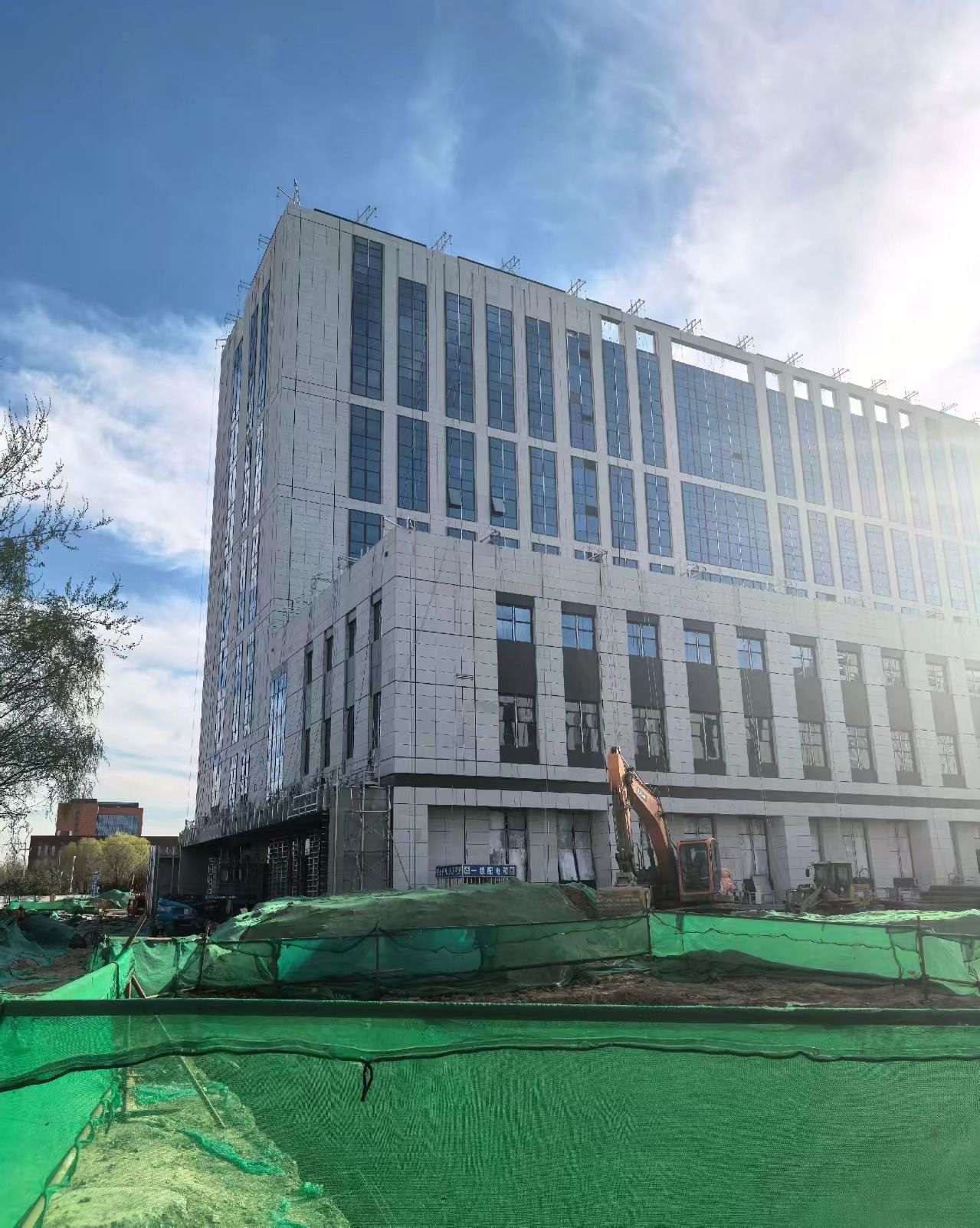 襄阳 白麻花岗岩石材外墙干挂