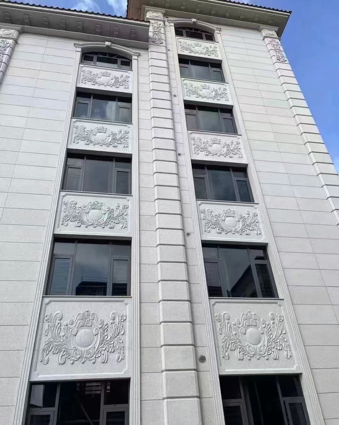 襄阳 白麻荔枝面花岗岩别墅外墙干挂